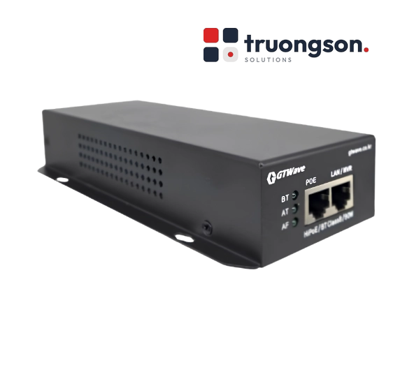 Bộ cấp nguồn qua cáp mạng RJ45 GTWave Non-China, NDAA GTW-J90G