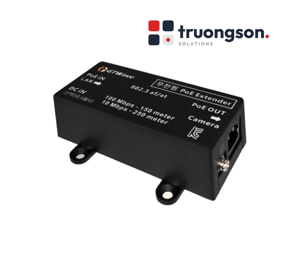 Bộ mở rộng 1 cổng PoE GTWave Non-China, NDAA GTW-E01F