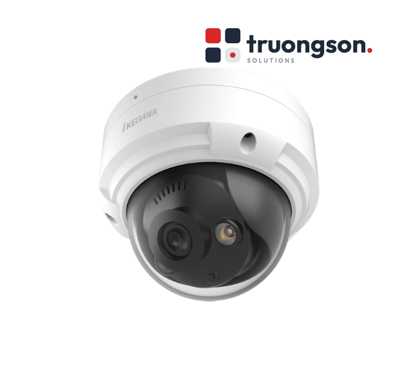 Camera IP Dome 8MP Ikegawa IK-D6803FS-B Non-China cho dự án nhà nước