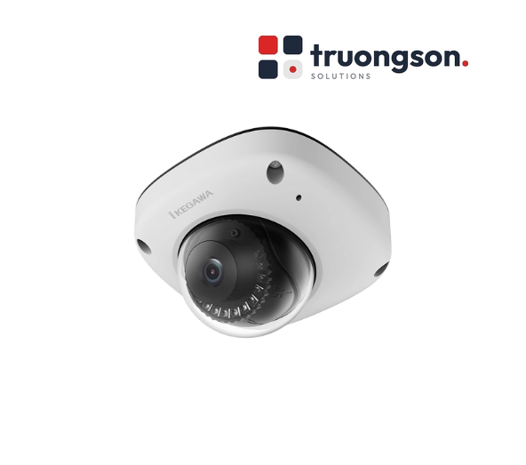 Camera IP Dome 8MP Ikegawa IK-D8807FR-B