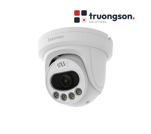 Camera IP Turret 4MP Ikegawa IK-T4814FW-B