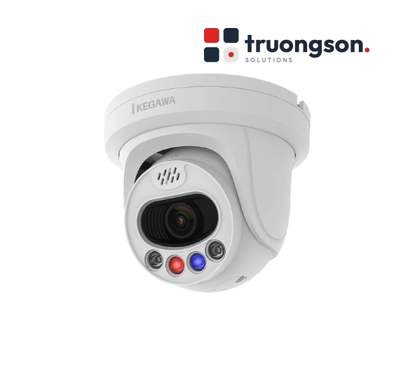 Camera IP Turret 4MP Ikegawa IK-T4904FE-B