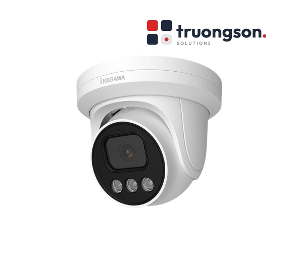 Camera IP Turret 8MP Ikegawa IK-T8802FR-B